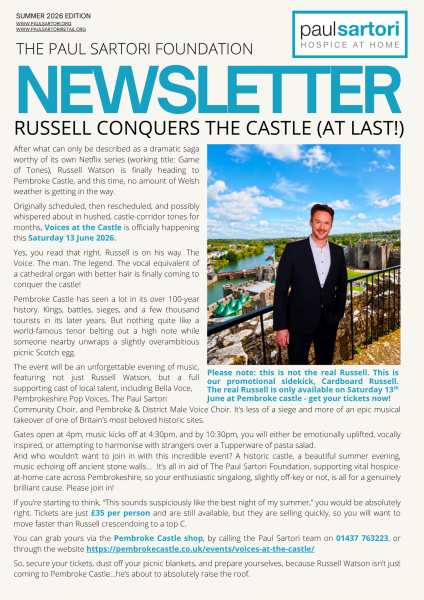 Summer 2026 Newsletter